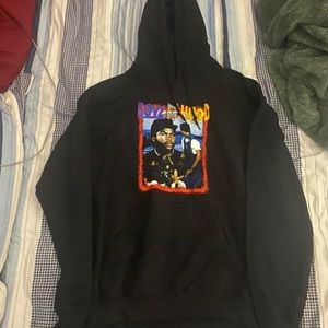 Black Cotton Boyz in the Hood Graphic Sweatshirt (Mens Medium)